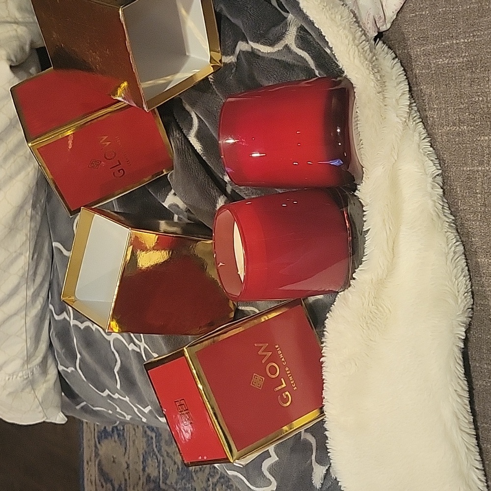 Glassy(Like) Babies- Huge jar Candles/Luxury Brand!Cherry Glow/ZGALLERY Brand